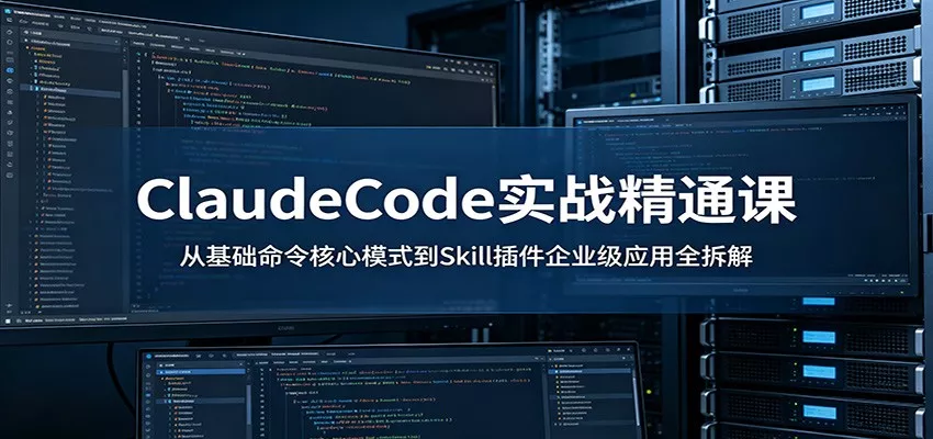 ClaudeCode实战精通课：从基础命令核心模式到Skill插件企业级应用全拆解 - 项目资源网