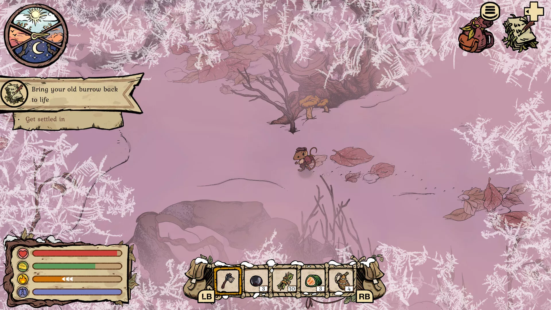 《林间暖巢 Winter Burrow》Switch美版中文NSZ下载 – 含1.0.3补丁 - 项目资源网