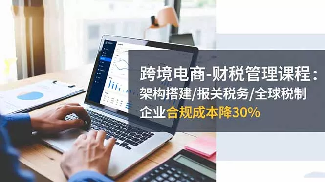 跨境电商-财税管理课程：架构搭建/报关税务/全球税制，企业合规成本降30% - 项目资源网