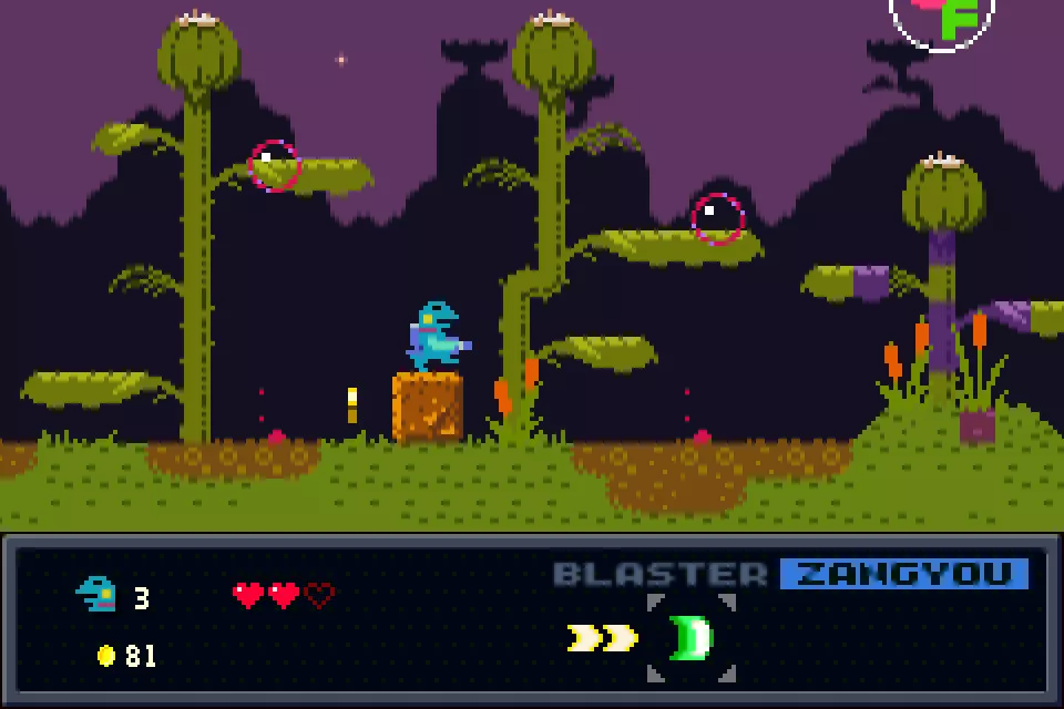 《爆破青蛙卡罗 KeroBlaster》Switch美版中文版NSP下载 – 含1.0.1补丁