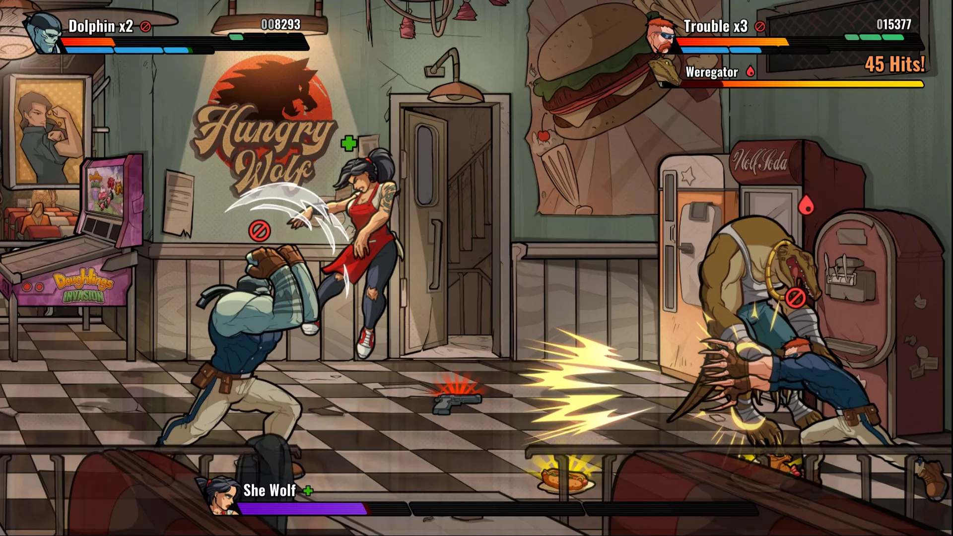 《混乱斗士 Mayhem Brawler》Switch中文版NSZ下载 – 含2.2.39补丁 - 项目资源网