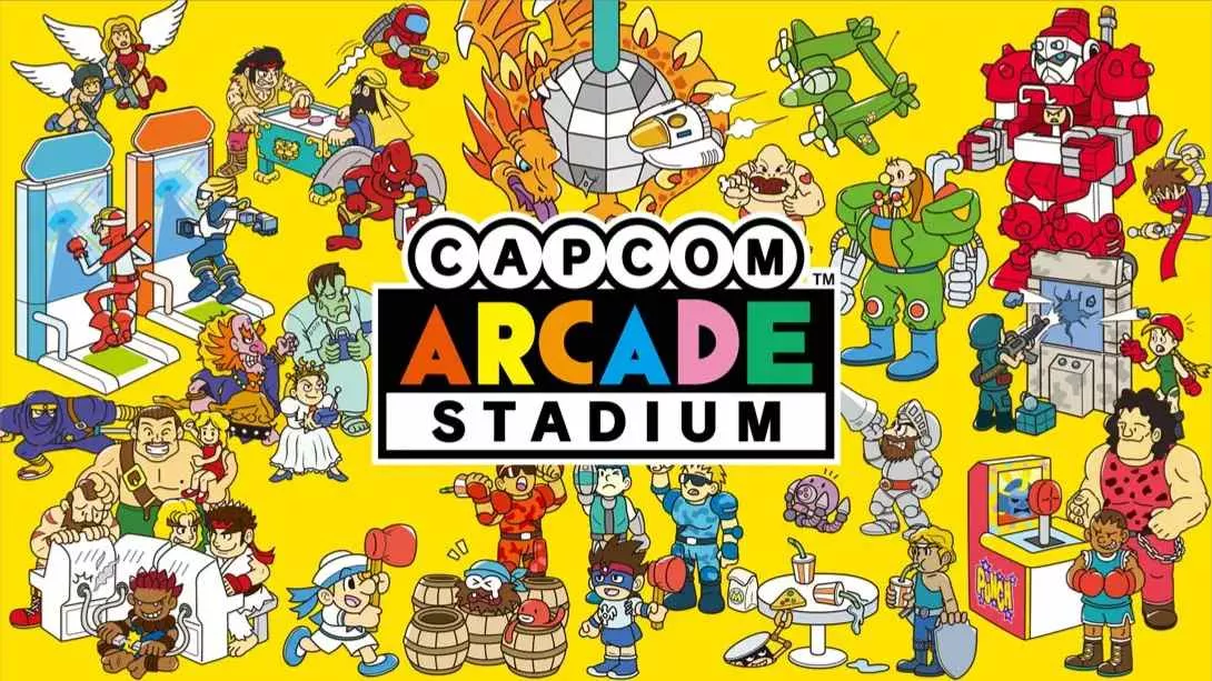 【美版】卡普空街机合集 Capcom Arcade Stadium 中文 【美版】卡普空街机合集 Capcom Arcade Stadium 中文