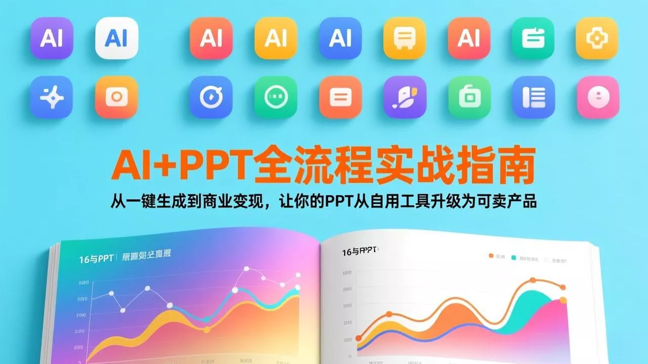 AI+PPT全流程实战指南:从一键生成到商业变现,让你的PPT从自用工具升级为可卖产品 AI+PPT全流程实战指南:从一键生成到商业变现,让你的PPT从自用工具升级为可卖产品