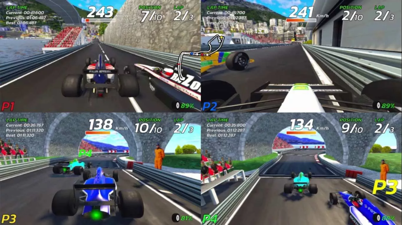 【美版】四人F1大奖赛 .4PGP 中文 【美版】四人F1大奖赛 .4PGP 中文