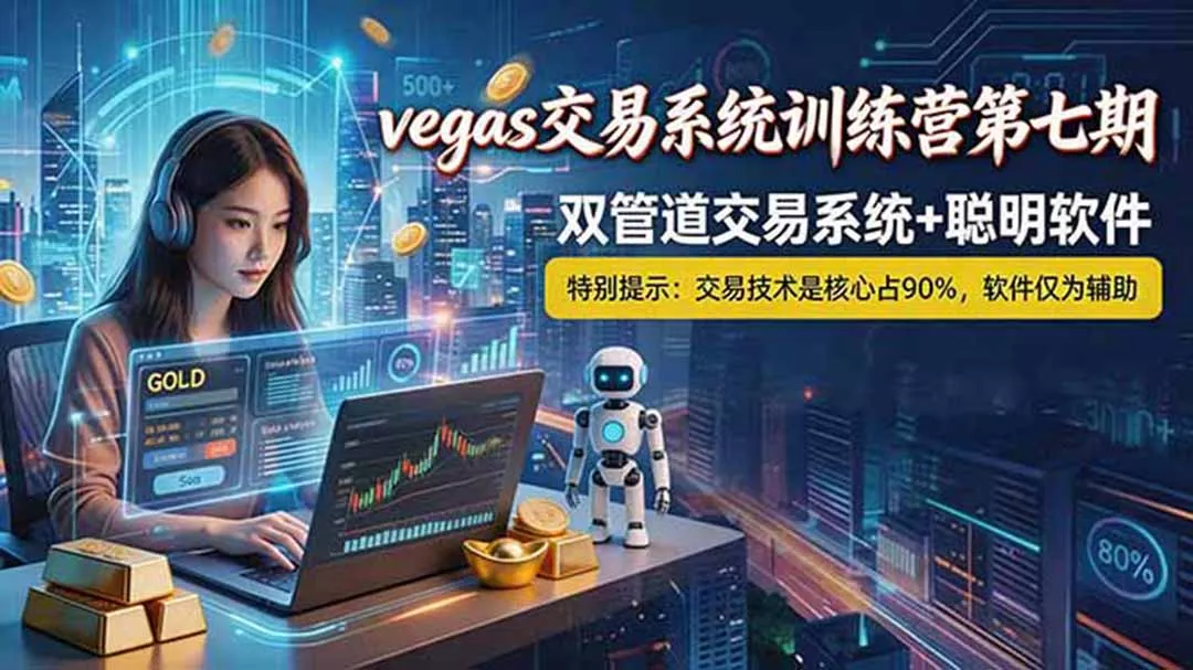 【海外美金AI搬砖】Vegas交易技术+聪明软件, 黄金期货日赚50-1000U, 长期稳定,小白轻松上手 【海外美金AI搬砖】Vegas交易技术+聪明软件, 黄金期货日赚50-1000U, 长期稳定,小白轻松上手