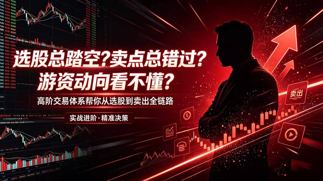 选股总踏空?卖点总错过?游资动向看不懂?高阶交易体系帮你从选股到卖出全链路(更新6月 选股总踏空?卖点总错过?游资动向看不懂?高阶交易体系帮你从选股到卖出全链路(更新6月