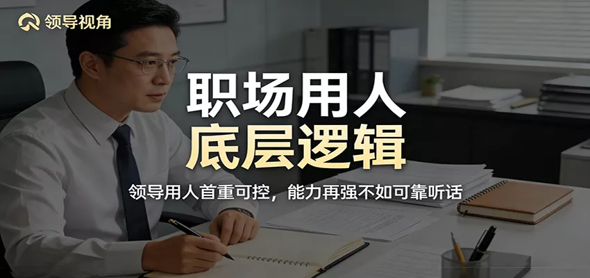 公众号付费文章：职场用人底层逻辑，领导用人首重可控，能力再强不如可靠听话 - 项目资源网