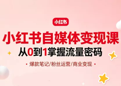 大漂亮·小红书自媒体变现课 大漂亮·小红书自媒体变现课