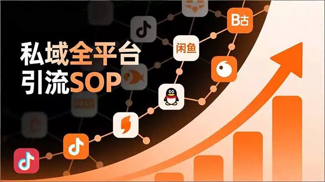 私域全平台引流SOP,抖音/快手/小红书/微信/QQ/B站/闲鱼等,技术合集,高效转化公域流量 私域全平台引流SOP,抖音/快手/小红书/微信/QQ/B站/闲鱼等,技术合集,高效转化公域流量