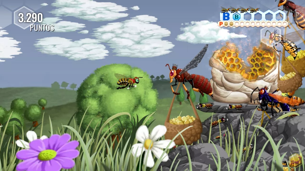 《蜜蜂：重装上阵 Beekyr Reloaded》Switch英文版NSP下载 – 含1.0.0补丁 - 项目资源网