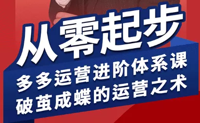 海神·拼多多运营进阶系统课(更新2026) 海神·拼多多运营进阶系统课(更新2026)