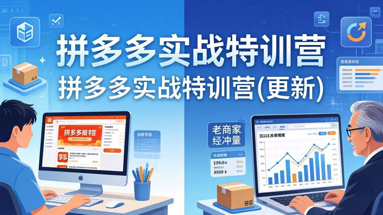 拼多多实战特训营(更新4月24 拼多多实战特训营(更新4月24