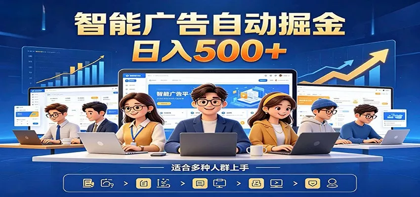 AI风口项目，全程解放双手，后台自动运行赚取收益，每天稳定收益500+ - 项目资源网