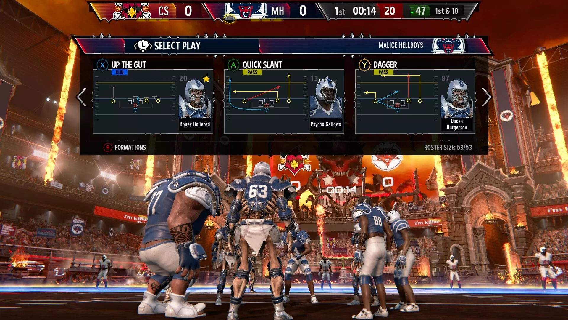 《异形橄榄球联盟2/Mutant Football League 2》PC英文版下载-含Build.21105156 《异形橄榄球联盟2/Mutant Football League 2》PC英文版下载-含Build.21105156