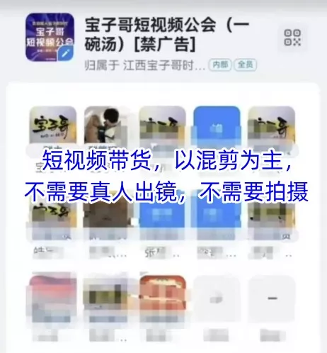 宝子哥头部团队短视频带货,以混剪为主,不需要真人出镜,不需要拍摄【更新12月】 宝子哥头部团队短视频带货,以混剪为主,不需要真人出镜,不需要拍摄【更新12月】
